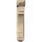 Ekena Millwork Merced Arts and Crafts Rough Sawn Bracket w/ Offset Brace, Douglas Fir, 6"W x 20"D x 32"H BKT0604X20X32MRC03RDF - alternate 2